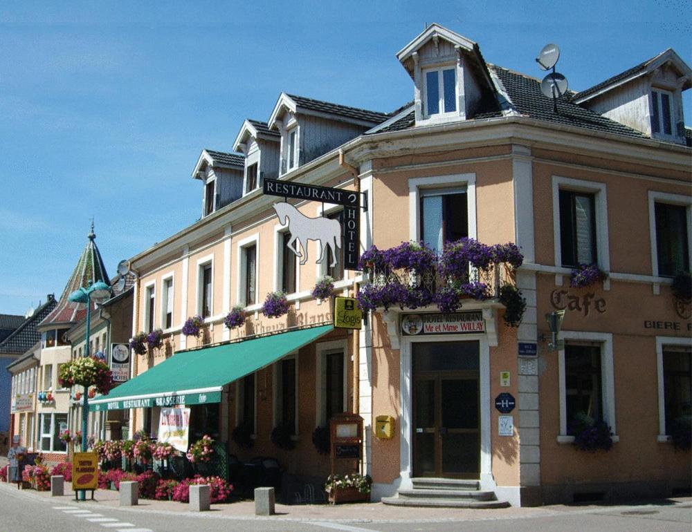 Hotel Au Cheval Blanc Saint-Amarin Exterior foto