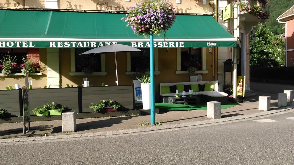 Hotel Au Cheval Blanc Saint-Amarin Exterior foto